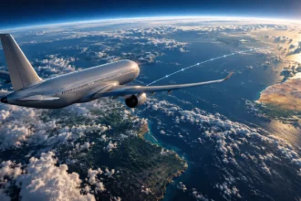 Por que os aviões não voam em linha reta? art 17